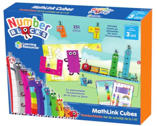 Poze MathLink®Cubes Numberblocks in romana - Set de activitati de la 1 - 10