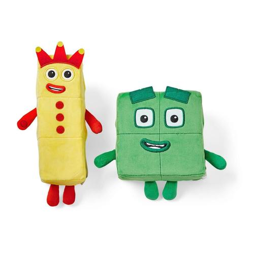 Poze Set mascote din plus Numberblocks - Trei & Patru