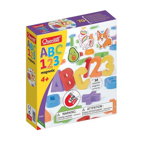 Poze Set magnetic ABC 123 Quercetti