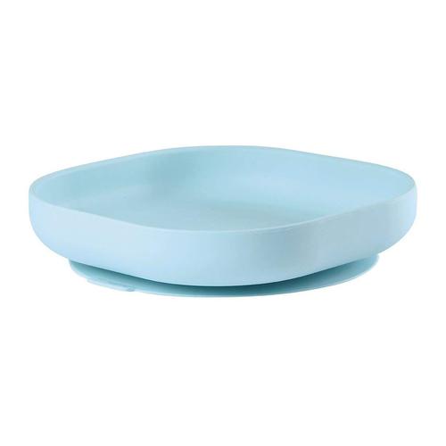 Poze Farfurie silicon cu ventuza bleu