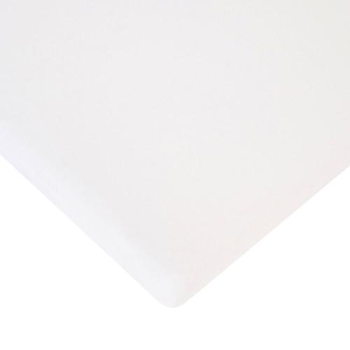 Poze Cearsaf saltea 60x120 cm Childhome, Bumbac Organic Alb