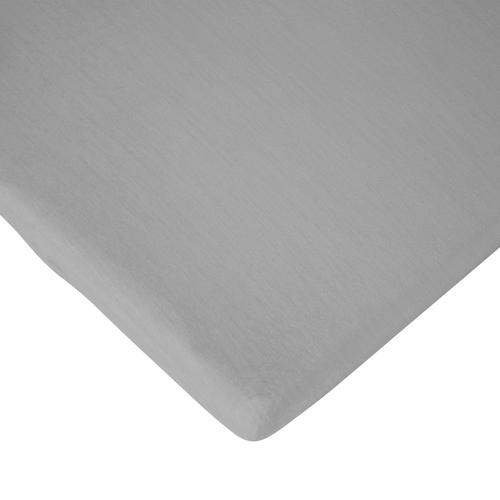 Poze Cearsaf saltea 60x120 cm Childhome, Jerse Gri