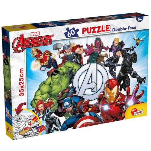 Poze Puzzle de colorat - Avengers (60 de piese)