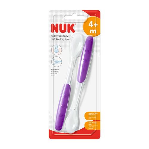 Poze Set 2 lingurite moi Nuk 4 luni+ Mov