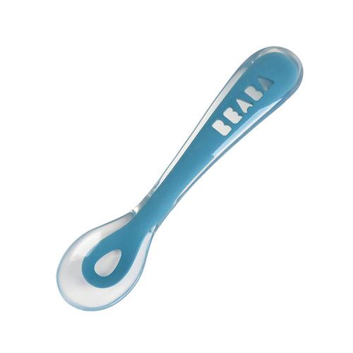 Poze Lingurita Silicon +8 Luni Bleu