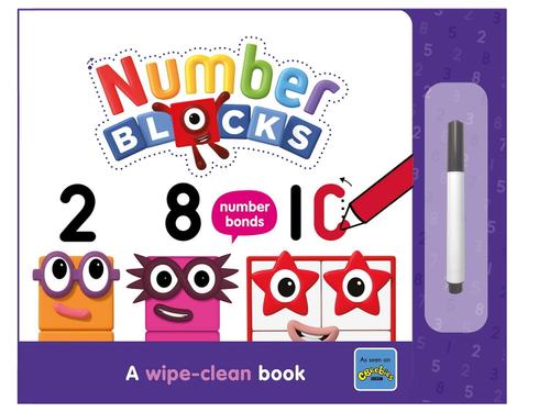 Poze Carticica Scriu si sterg Numberblocks - Legaturi numerice