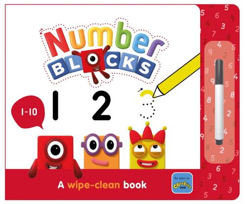 Poze Carticica Scriu si sterg Numberblocks 1-10