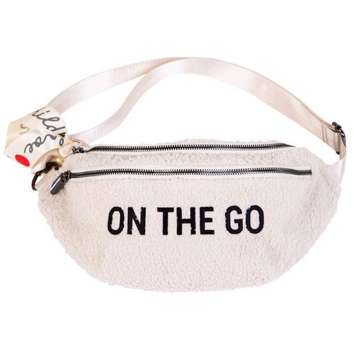 Poze Geanta Childhome Banana On The Go Teddy Alb