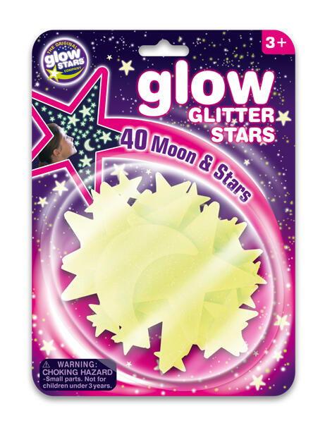 Poze Set reflectorizant cu sclipici - Stelute