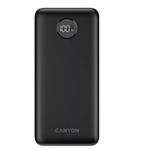 Acumulator Extern Canyon PB-2002, 20000 mAh, 2x USB-A, 1x USB Type-C, PD, 20W (Negru)
