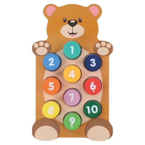 Poze Joc educativ din lemn cu numere Marionette 11 piese