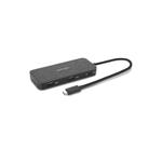 Docking station Kensington universal K34020WW, conectare PC USB Type C, USB 3.2 x 1, USB-A 3.2 x 2, HDMI x 1, VGA x 1, RJ-45, PPS 100 W (Negru)