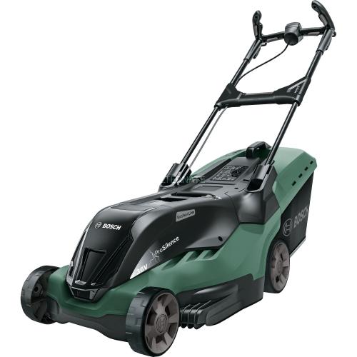 Masina de tuns iarba cu acumulator Bosch Advanced Rotak, 50 L, Latime de lucru 44 cm, 7 Trepte de inaltime (Verde)