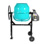 Betoniera Detoolz DZ-C325, volum cuva 140 L, 850 W, 2688 rpm, pinion coroana din fonta (Albastru)