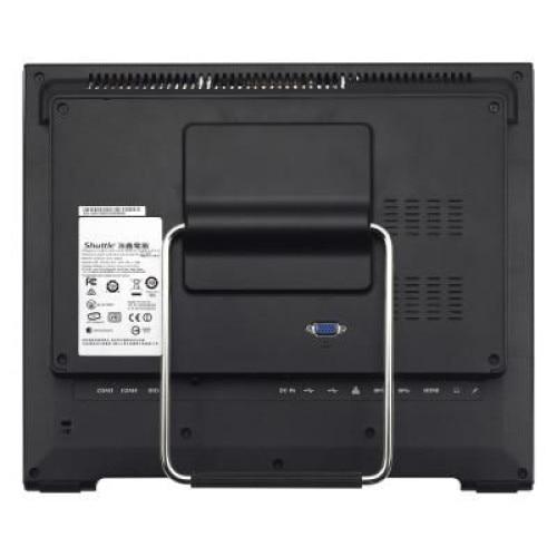 All In One Shuttle Barebone X50V8, 15.6 inch 1366 x 768 Touchscreen, Intel Celeron 5205U, 0 GB RAM, Intel UHD Graphics, Fara sistem de operare (Negru)