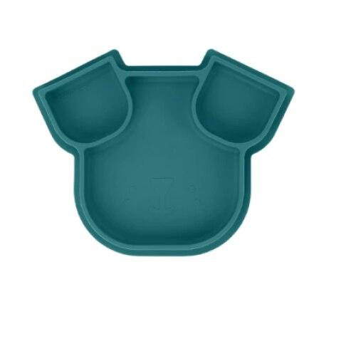 Poze Tava anti-alunecare pentru mancare Babymoov A005207, Forma de Catelus (Verde)