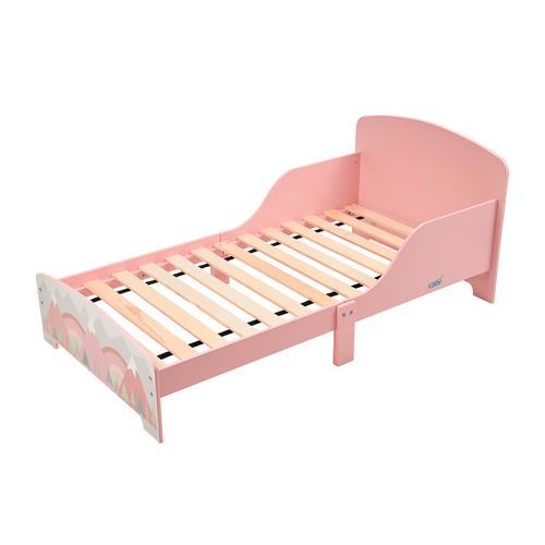Poze Pat Junior cu protectii laterale Pink Forest, U-grow