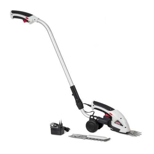 Foarfeca electrica gazon/arbusti, Otel, 1300 mAh, 3.6 V, 230-240 V/50 Hz, 70 mm, 100 mm, 8 mm, 1.6 kg, Multicolor
