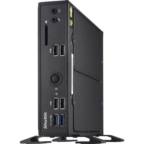 Calculator Barebone Shuttle DS20UV2, Procesor Intel Celeron 4205U, 0 GB RAM, fara stocare, Fara unitate optica, Intel Intel UHD Graphics 610, Fara sistem de operare