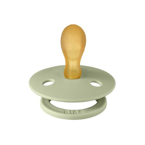 Poze Suzeta Colour Latex, tetina simetrica, 6 luni + Sage, BIBS