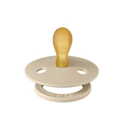 Poze Suzeta Colour Latex, tetina simetrica, 0 luni + Vanilla, BIBS