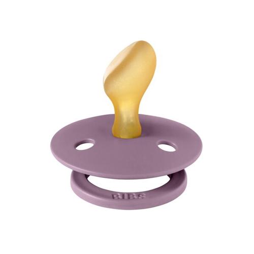 Poze Suzeta Colour Latex, tetina anatomica, 6 luni + Mauve, BIBS