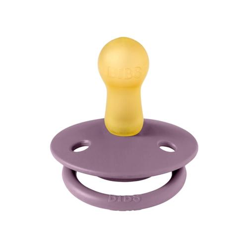 Poze Suzeta De Lux Latex, tetina rotunda, 6 luni + Mauve, BIBS