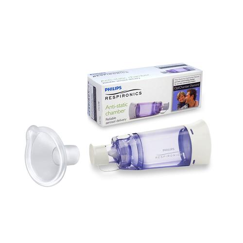 Poze Set Camera de inhalare 0 - 18 luni Philips Respironics Optichamber Diamond, cu masca S compatibila