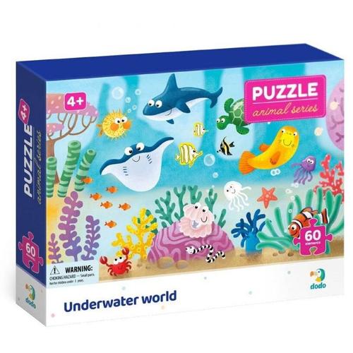 Poze Puzzle - Distractie cu animalute marine ( 60 piese)