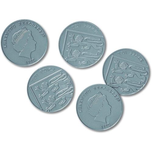 Poze Set de 100 monede de jucarie de 10 penny, Learning Resources