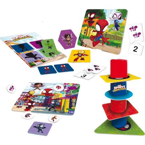 Poze Joc educativ, 10 jocuri Paienjenelul Marvel LISCIANI