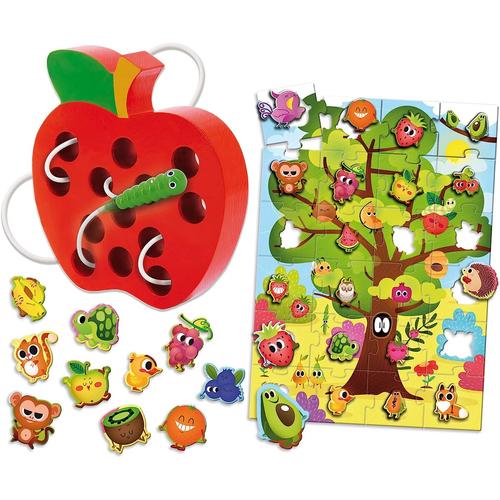 Poze Joc Montessori 2 in 1 Fructe LISCIANI
