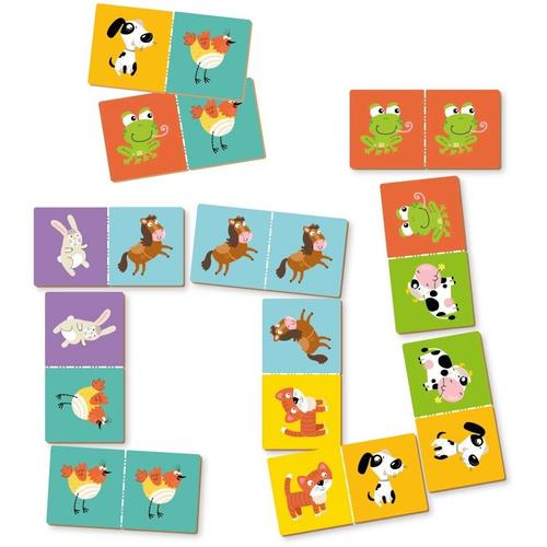 Poze Joc domino 28 de piese Animalute Dodo