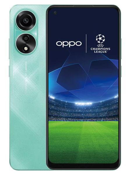 Telefon Mobil Oppo A78 4G, Procesor Qualcomm SM6225 Snapdragon 680 4G, AMOLED 6.43inch, 8GB RAM, 128GB Flash, Camera Duala 50 + 2 MP, Wi-Fi, 4G, Dual Sim, Android (Verde)