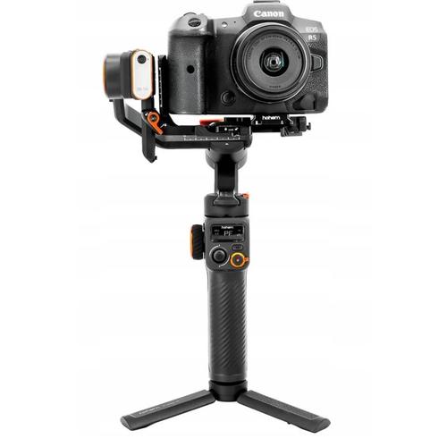 Sistem stabilizator imagine Gimbal iSteady MT2 KIT Hohem pentru Camere SLR/DSLR Auto face tracking, Control zoom, Time lapse (Negru)