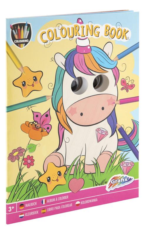 Poze Carte de colorat cu ochisori (Roz)