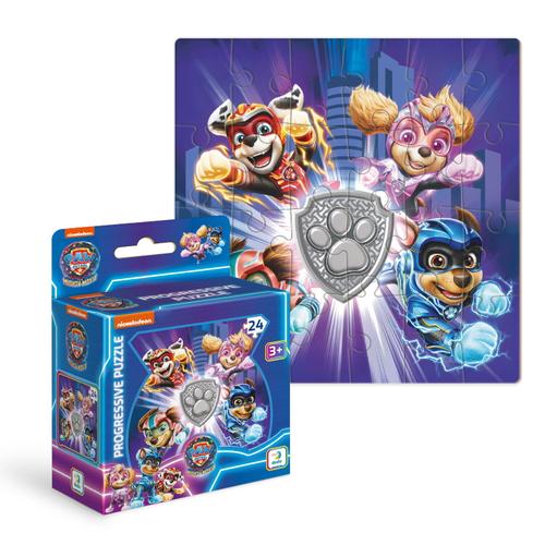 Poze Puzzle - Patrula Catelusilor: Supereroi (24 piese)