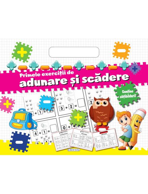 Poze Primele exercitii de adunare si scadere
