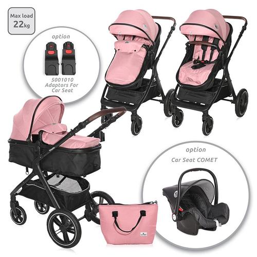 Poze Carucior transformabil Lorelli Viola, 0-22 kg, 0-4 ani (Roz)