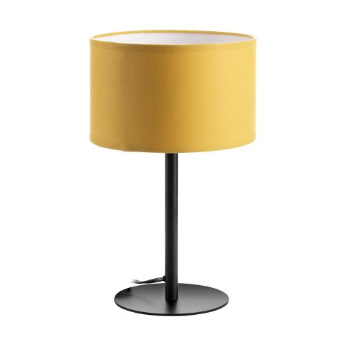 Lampa de noptiera ADVITI Rollo AD-LD-6342YE27T, E27, 1 x 60W, Galben mustar