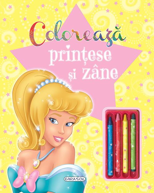 Poze Coloreaza printese si zane