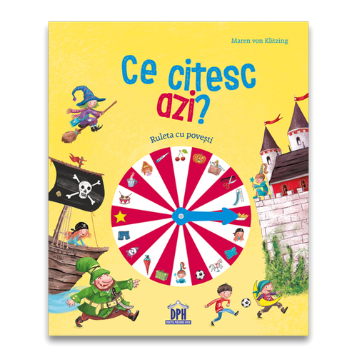 Poze Ce citesc azi? - Ruleta cu povesti (Carte cu roata)