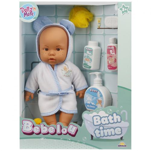 Papusa bebelus SUNMAN SUNMAN01030031, Bebelou la baie, 35 cm, varsta 3 - 12 ani