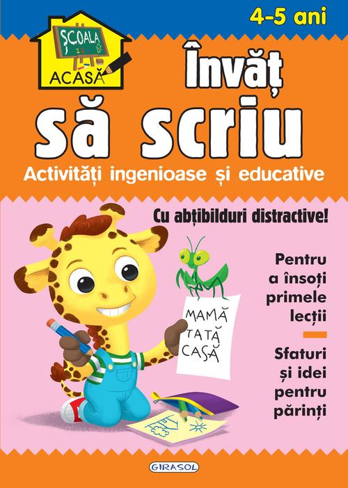 Poze Scoala acasa - Invat sa scriu 4-5 ani