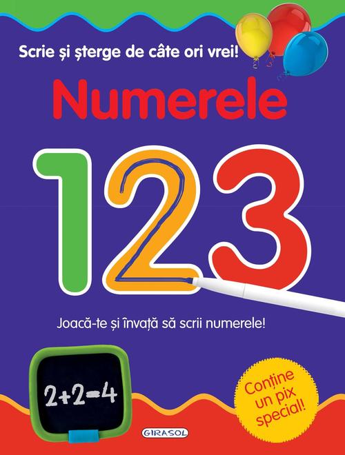 Poze Scrie si sterge de cate ori vrei - Numerele