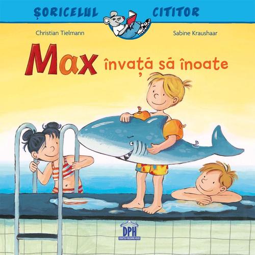 Poze Soricelul cititor - Max invata sa inoate