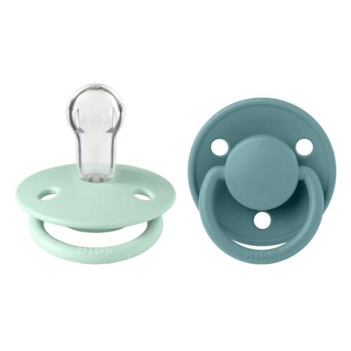 Poze Set 2 Suzete De Lux Silicon, Tetina Rotunda, Marime Universala