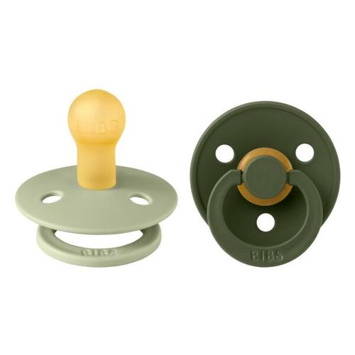 Poze Set 2 Suzete Colour Latex, Tetina Rotunda, 0 Luni +