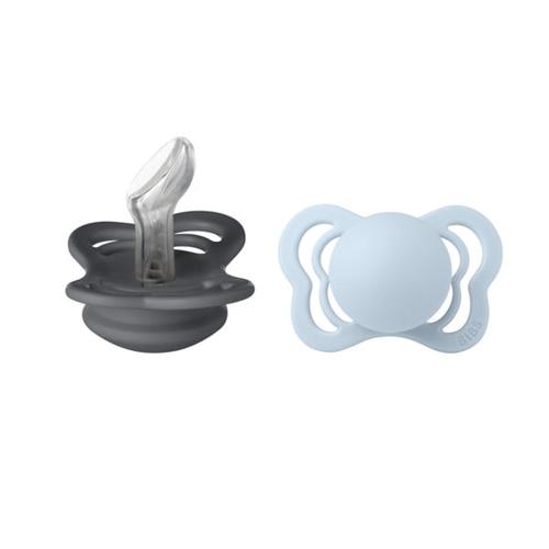 Poze Set 2 Suzete Couture Silicon, Tetina Anatomica, 0 Luni +