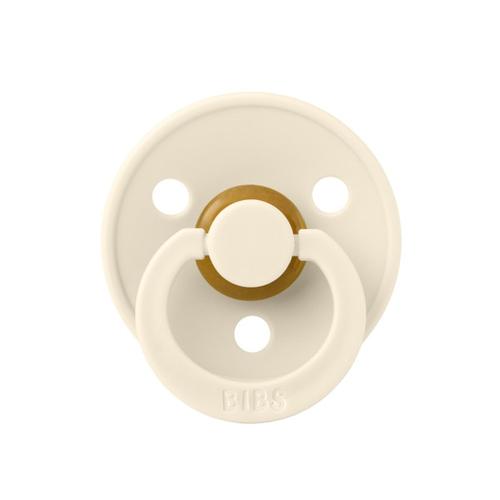 Poze Suzeta Colour Latex, Tetina Rotunda, 0 Luni +, Ivory